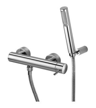 PAFFONI LIG168D LIGHT MISCELATORE MONOCOMANDO ESTERNO DOCCIA CON DUPLEX CROMATO