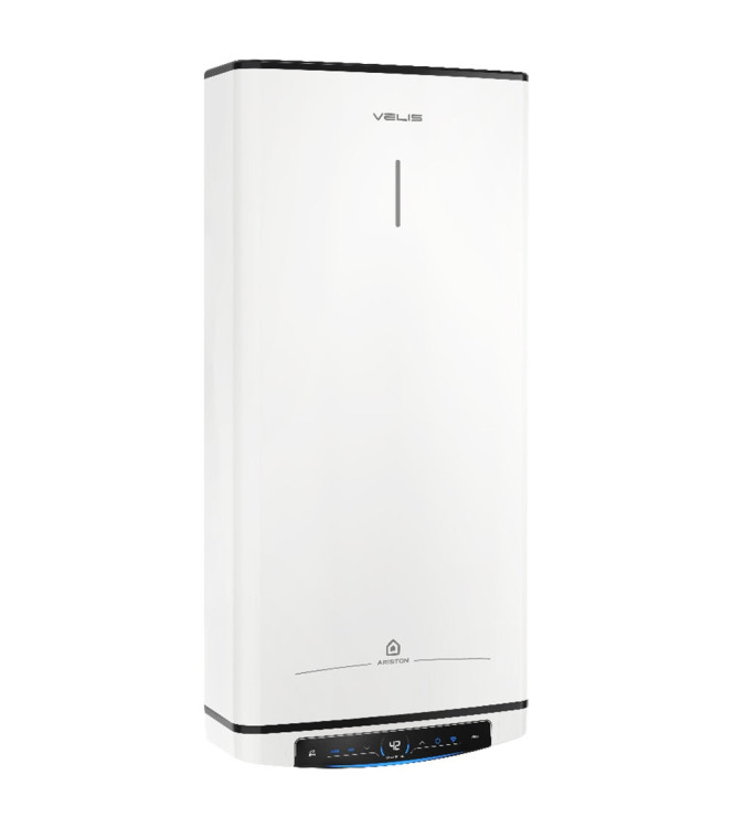 Scaldacqua Elettrico Ariston Velis Pro Dry Wi-Fi 80 EU – 80 Litri, Doppio Serbatoio, Ultra Slim