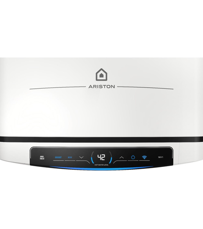 Scaldacqua Elettrico Ariston Velis Pro Dry Wi-Fi 100 EU – 100 Litri, Doppio Serbatoio, Ultra Slim