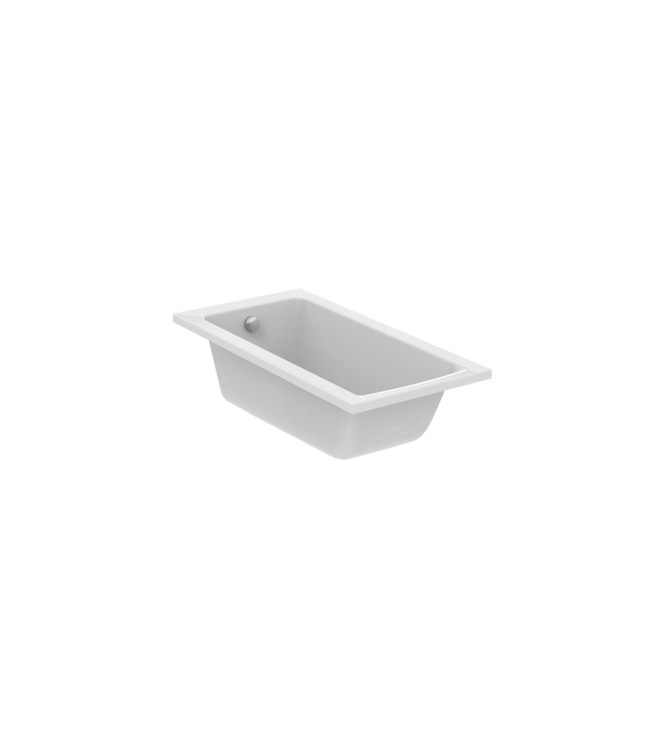 Ideal Standard E124001 – Vasca da Incasso Connect 130x70 cm con Seduta Integrata