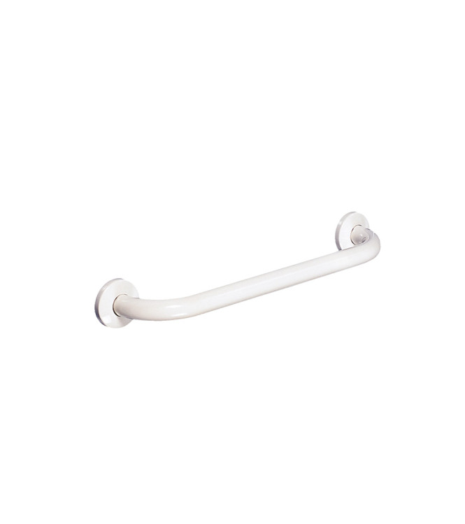 Thermomat M45-I-B - 45 cm Horizontal Grab Bar, Painted White