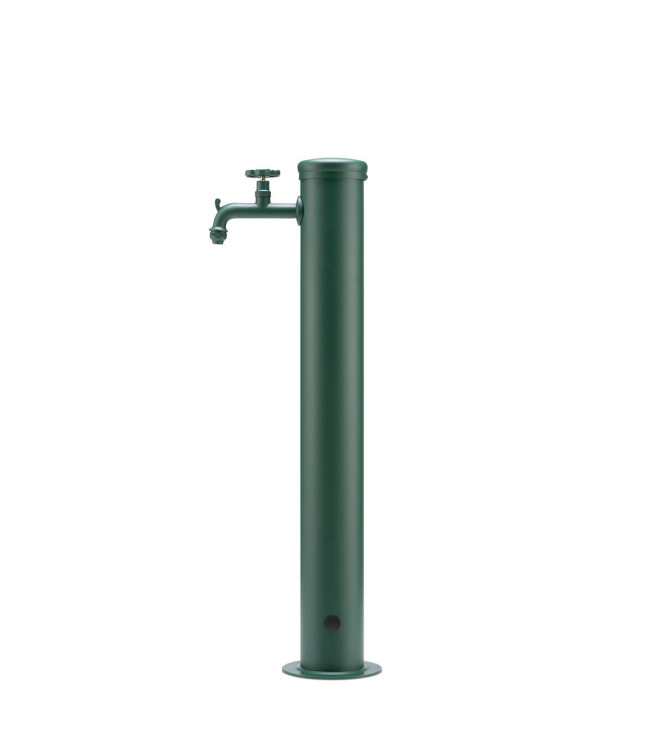 Fontana da Giardino con Rubinetto in Tinta Belfer 42/TT Verde