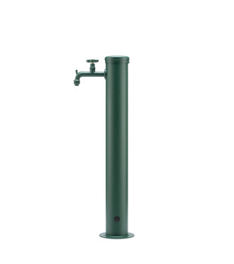 Fontana da Giardino con Rubinetto in Tinta Belfer 42/TT Verde
