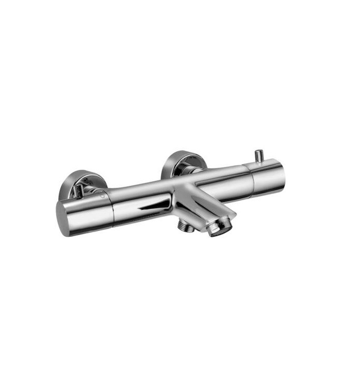PAFFONI LIQ022 LIGHT BATHTUB/SHOWER THERMOSTAT FOR EXPOSED FITTING WITHOUT HAND SHOWER CHROME-PLATED