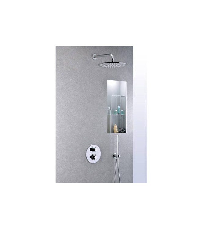 PAFFONI KITLIQ018 LIGHT KIT DOCCIA COMPLETO CROMATO