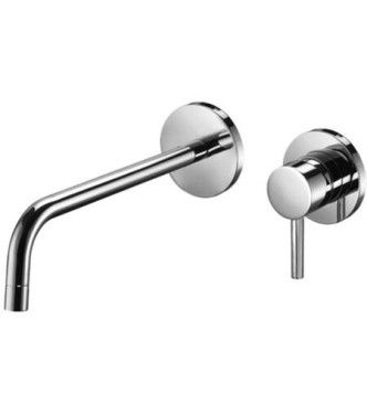 PAFFONI LIG006 LIGHT CONCEALED WASHBASIN MIXER L.175 CHROME