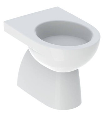 Vaso SELNOVA S - vaso a terra scarico a pavimento - BIANCO