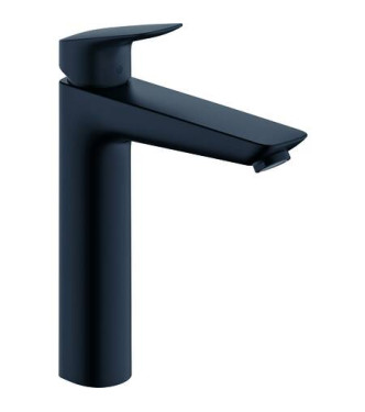 71090 LOGIS SINGLE LEVER BASIN MIXER 190 + POP-UP WASTE MATT BLACK