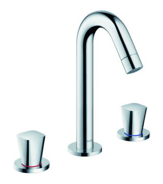 71133 LOGIS GR. WASHBASIN 150 3-HOLE CHROME