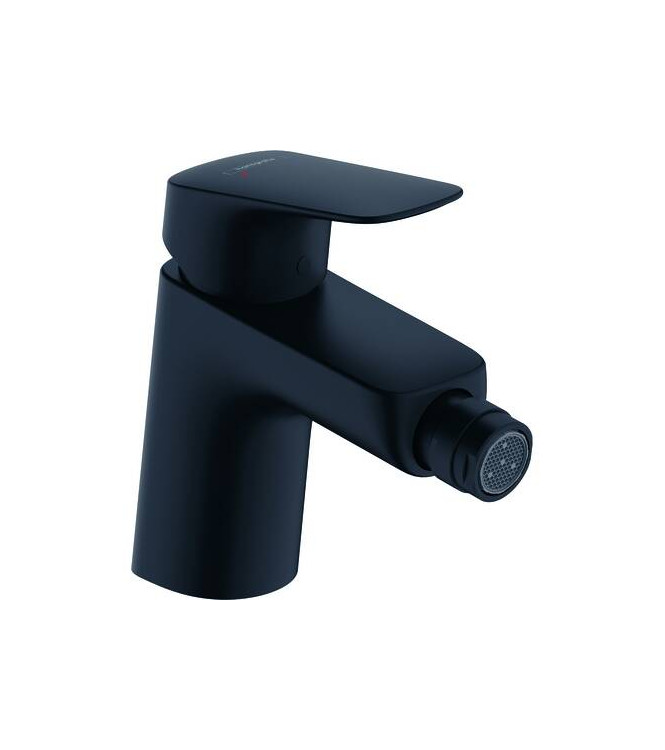 71204 LOGIS MISCELATORE MONOCOMANDO BIDET 70 + SALTERELLO NERO OPACO