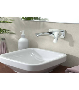 71220 LOGIS EXTERIOR BASIN MIXER PAR. L.195 MATT BLACK
