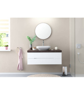 71258 LOGIS BASIN MIXER 240 S/SET WASTE MATT BLACK