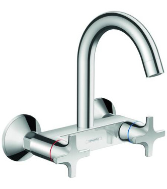 Hansgrohe Logis kitchen mixer - Wall installation