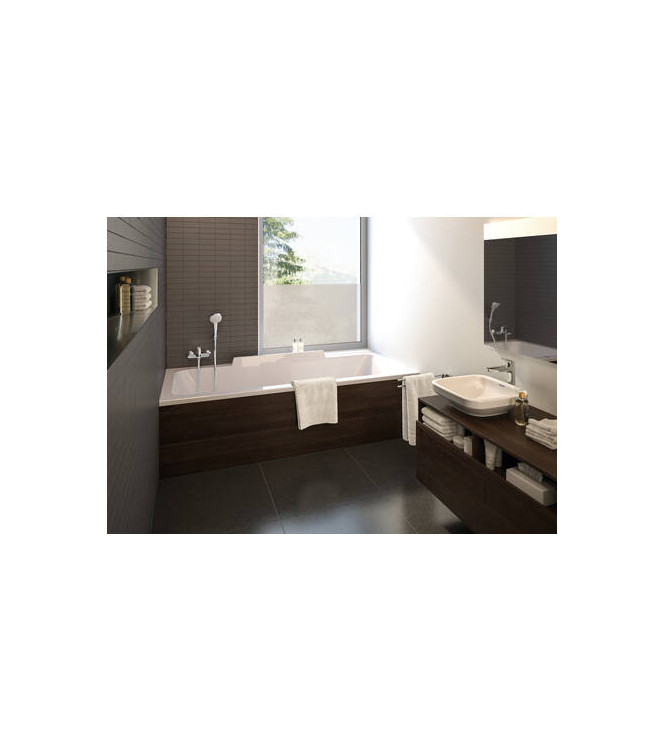 71400 LOGIS MISCELATORE MONOCOMANDO ESTERNO VASCA CROMO