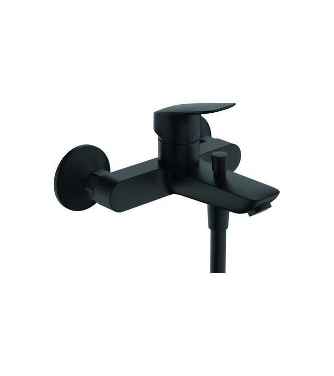 71400 LOGIS MISCELATORE MONOCOMANDO ESTERNO VASCA NERO OPACO
