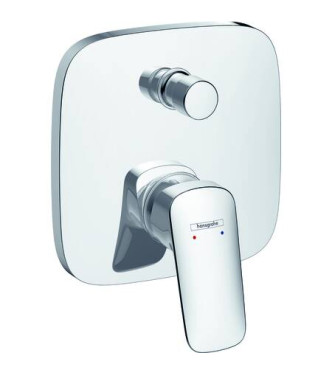 71405 LOGIS PARTE ESTERNA MISCELATORE INCASSO VASCA CROMO