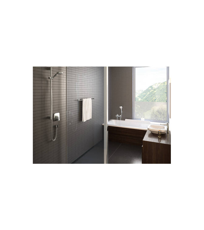 71605 LOGIS PARTE ESTERNA MISCELATORE INCASSO DOCCIA CROMO
