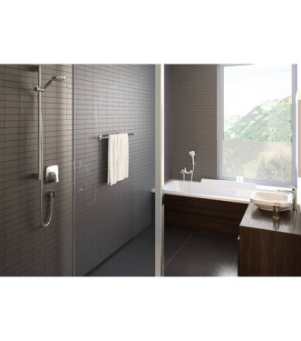71605 LOGIS EXTERIOR PART CONCEALED SHOWER MIXER CHROME