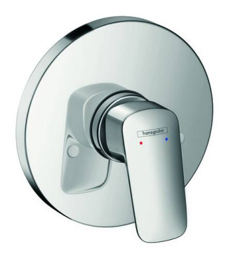71606 LOGIS PARTE ESTERNA MISCELATORE INCASSO DOCCIA CROMO