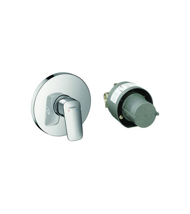 71666 LOGIS MISCELATORE MONOCOMANDO INCASSO DOCCIA CROMO