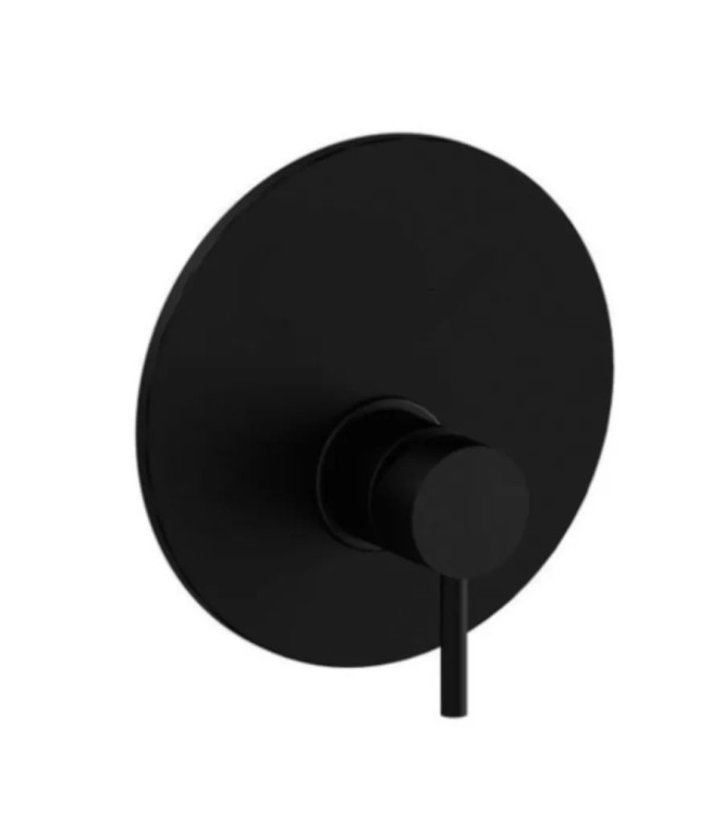 PAFFONI LIG010 LIGHT MISCELATORE MONOCOMANDO INCASSO DOCCIA NERO OPACO