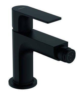 72211 REBRIS E MISCELATORE MONOCOMANDO BIDET C/PILETTA NERO OPACO