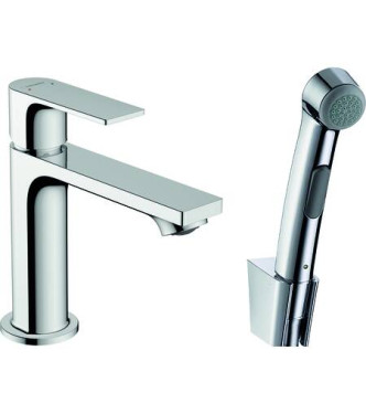 72216 REBRIS E SINGLE-LEVER BASIN MIXER W/BIDET VALVE CHROME