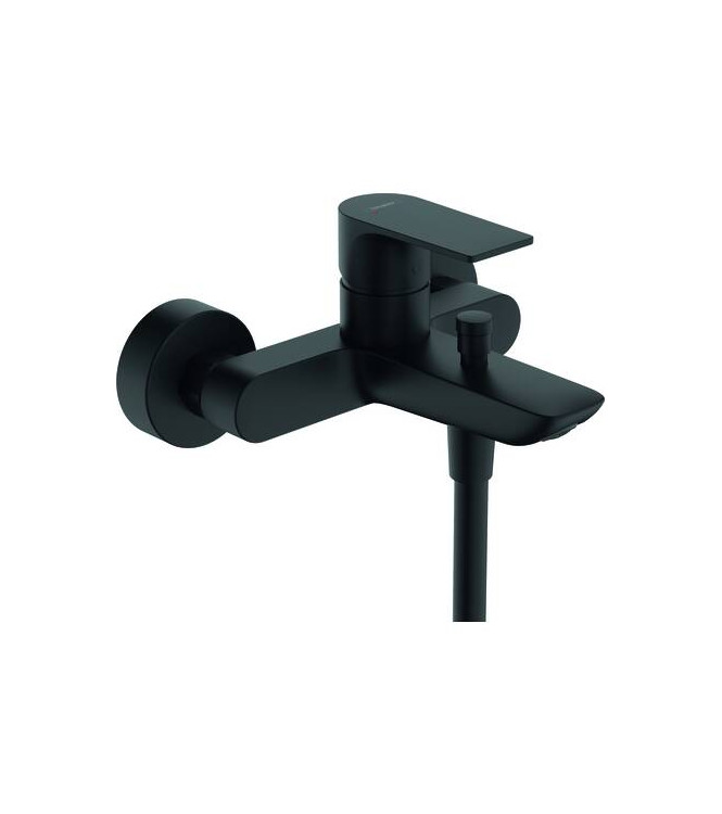 72450 REBRIS E MISCELATORE MONOCOMANDO VASCA ESTERNO NERO OPACO