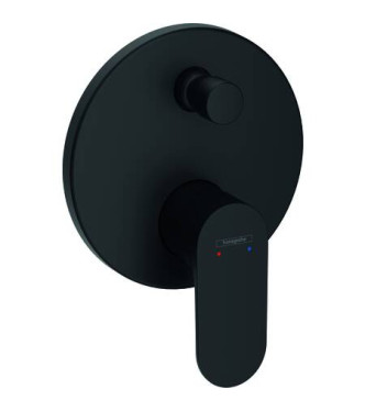 72466 REBRIS S CONCEALED SINGLE-LEVER BATH MIXER X IBOX UNI MATT BLACK