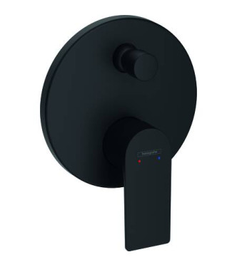 72468 REBRIS E MISCELATORE MONOCOMANDO VASCA INCASSO X IBOX UNI NERO OPACO