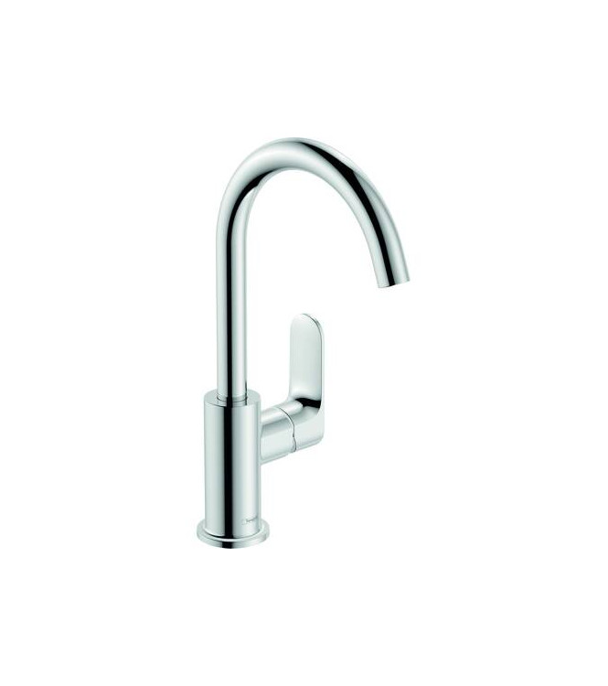 72536 REBRIS S MISCELATORE MONOCOMANDO LAVABO C/BOCCA GIR. CROMO