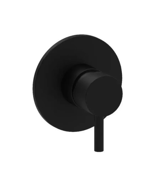 PAFFONI LIG011 LIGHT MISCELATORE INCASSO DOCCIA LUSSO NERO OPACO