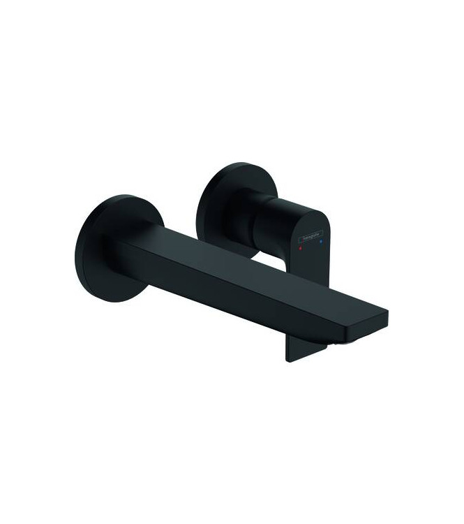 72568 REBRIS E MISCELATORE MONOCOMANDO LAVABO INCASSO PAR. NERO OPACO