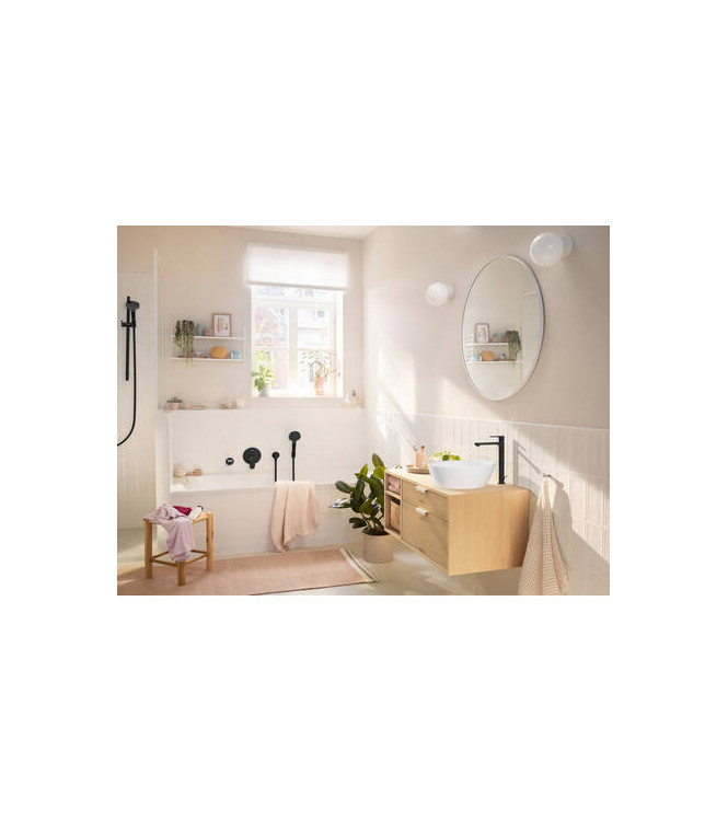 72580 REBRIS S SINGLE-LEVER BASIN MIXER COOLST. X CAT. MATT BLACK