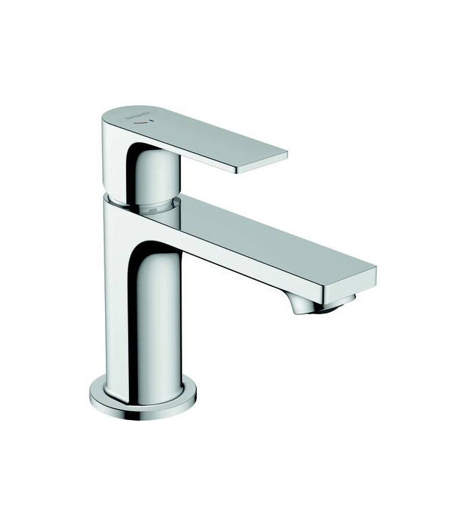 72585 REBRIS E SINGLE-LEVER BASIN MIXER COOLST. W/PILETTE METAL CHROME