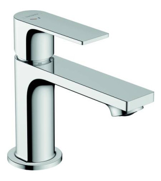 72585 REBRIS E SINGLE-LEVER BASIN MIXER COOLST. W/PILETTE METAL CHROME