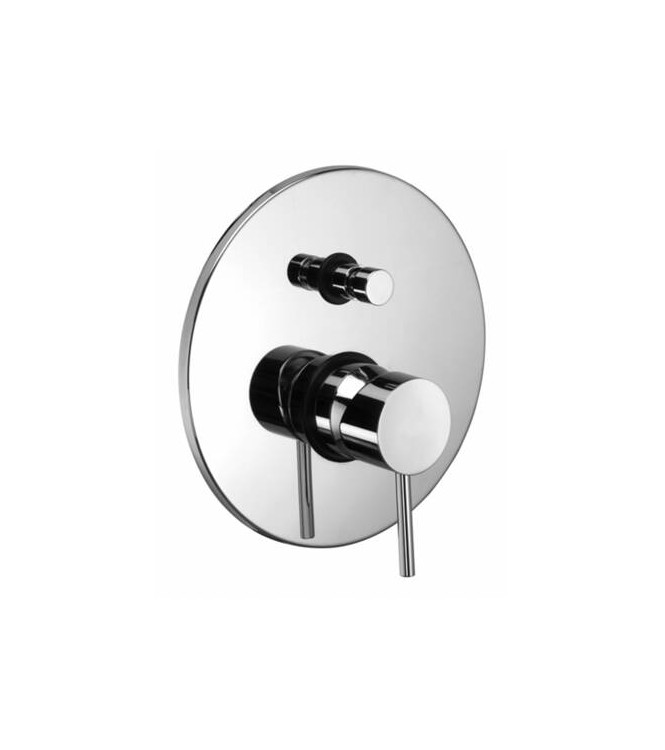 PAFFONI LIG015 LIGHT MISCELATORE MONOCOMANDO INCASSO DOCCIA CON DEVIATORE CROMATO