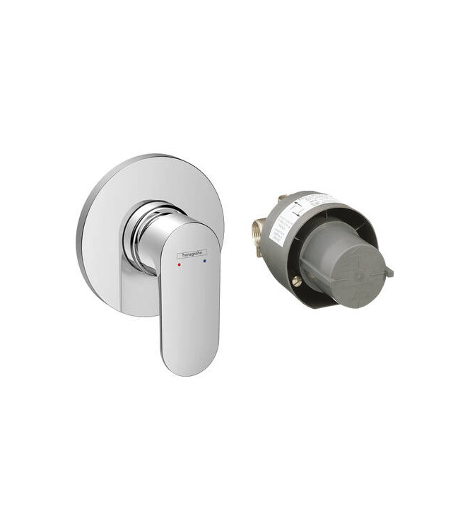 72648 REBRIS S SET MISCELATORE MONOCOMANDO DOCCIA INCASSO CROMO