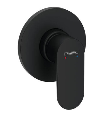 72649 REBRIS S MISCELATORE MONOCOMANDO DOCCIA INCASSO NERO OPACO