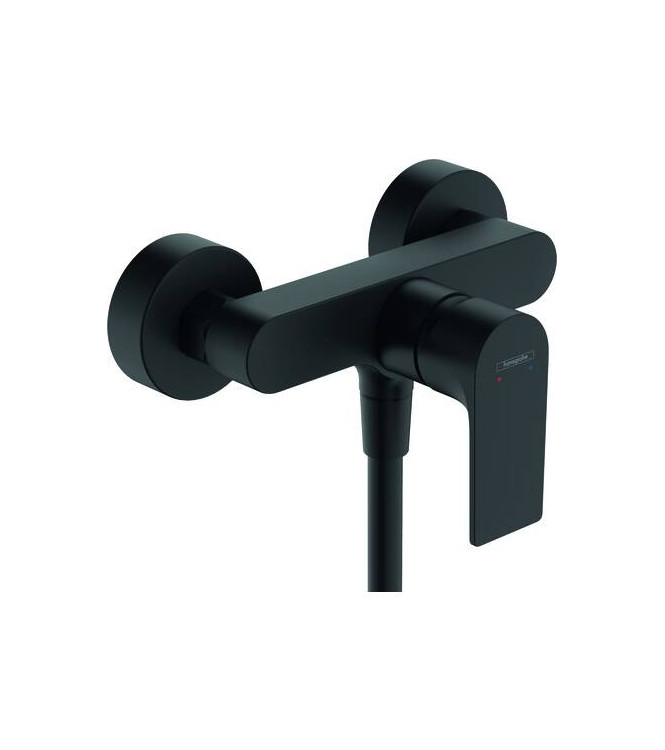 72650 REBRIS E MISCELATORE MONOCOMANDO DOCCIA ESTERNO NERO OPACO