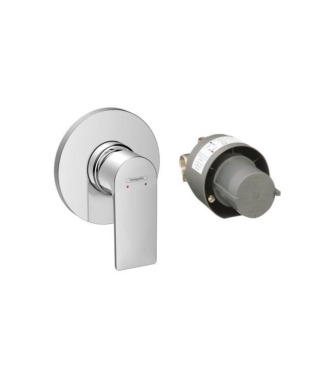 72658 REBRIS E SET MISCELATORE MONOCOMANDO VASCA INCASSO CROMO