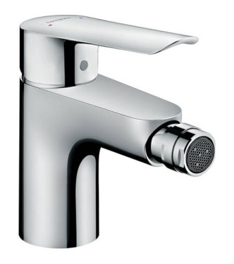 HG LOGIS E MISCELATORE MONOCOMANDO BIDET CON PILETTA IN OTTO