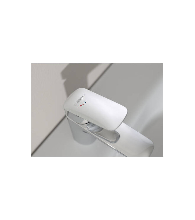 HG LOGIS E SINGLE LEVER BASIN MIXER 70 COOLSTART WITH P