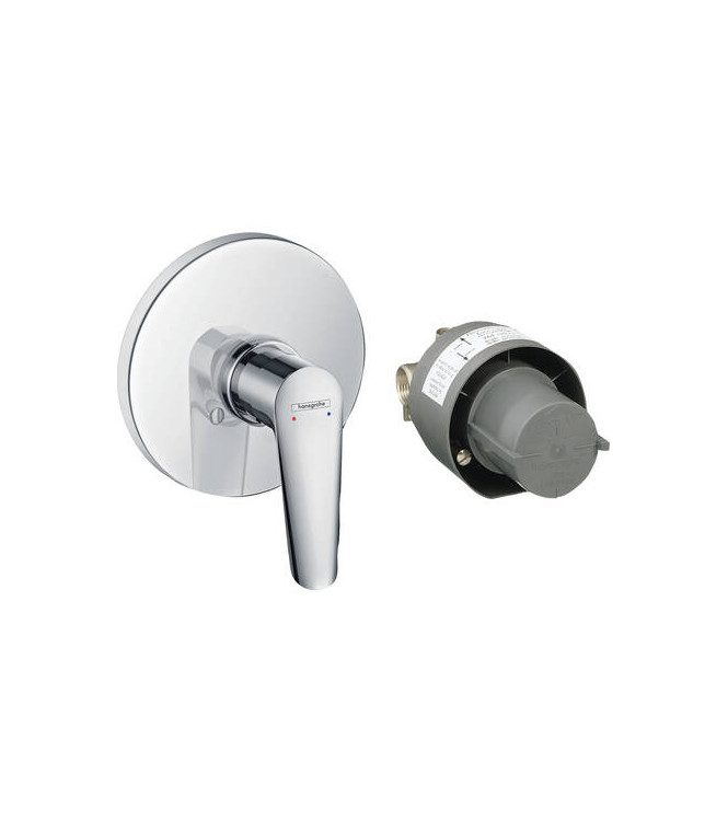 HG LOGIS E SET MISCELATORE DOCCIA AD INCASSO, CROMO