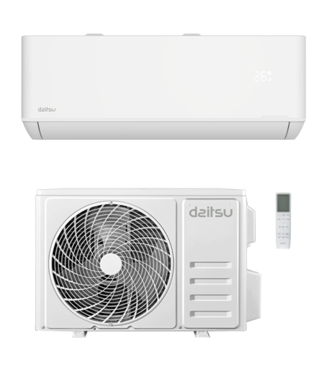 Condizionatore Daitsu 3NDA01540 Monosplit 9000 BTU R32 Wi-Fi Inverter A++/A+