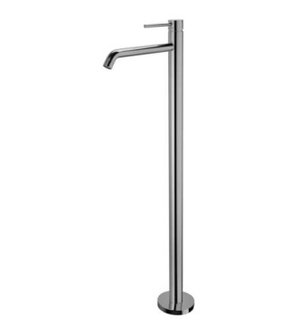 PAFFONI LIG031 LIGHT SINGLE-LEVER FLOOR-STANDING WASHBASIN MIXER CHROME