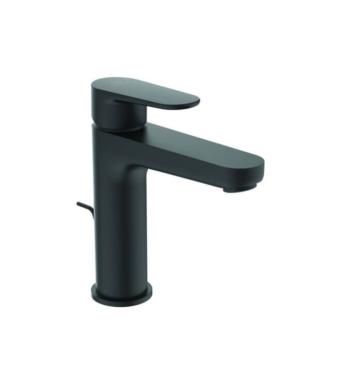 Miscelatore lavabo H120 Ideal Standard Cerafine O con scarico 3.8L - Nero  