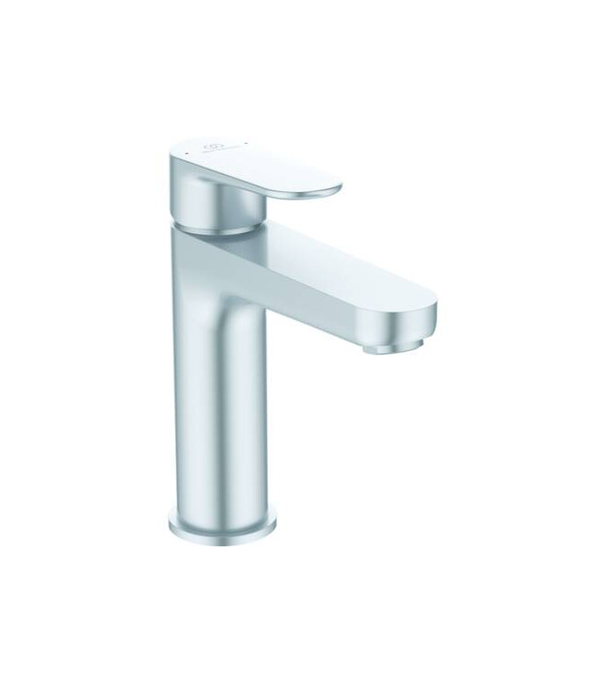 Ideal Standard Cerafine O basin mixer with click-clack waste - Matt Silver