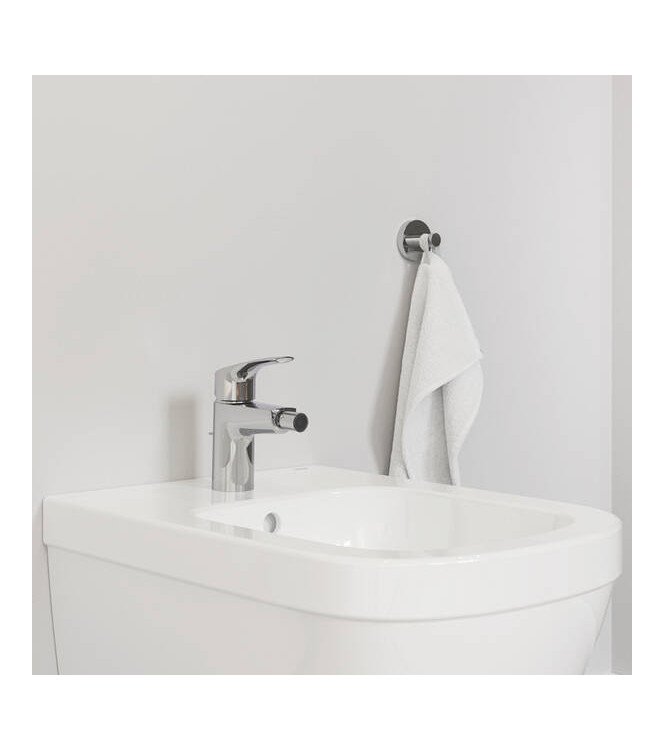 EUROSMART SINGLE-LEVER BIDET MIXER SIZE S CHROME