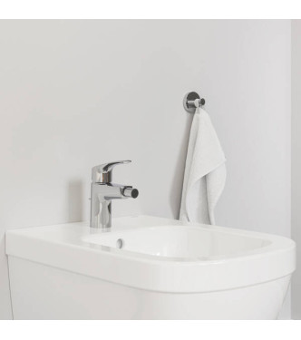 EUROSMART SINGLE-LEVER BIDET MIXER SIZE S CHROME